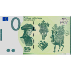 0 Euro biljet Freiburg im Breisgau, Schwarzwald